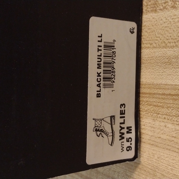 Nine West NIB black with leopard detail boots - Picture 7 of 8